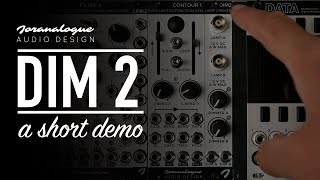 Video thumbnail for Joranalogue Audio Design DIM 2 / CV controlled dual dimmer (including LED lights) / a quick overview by BRiES
