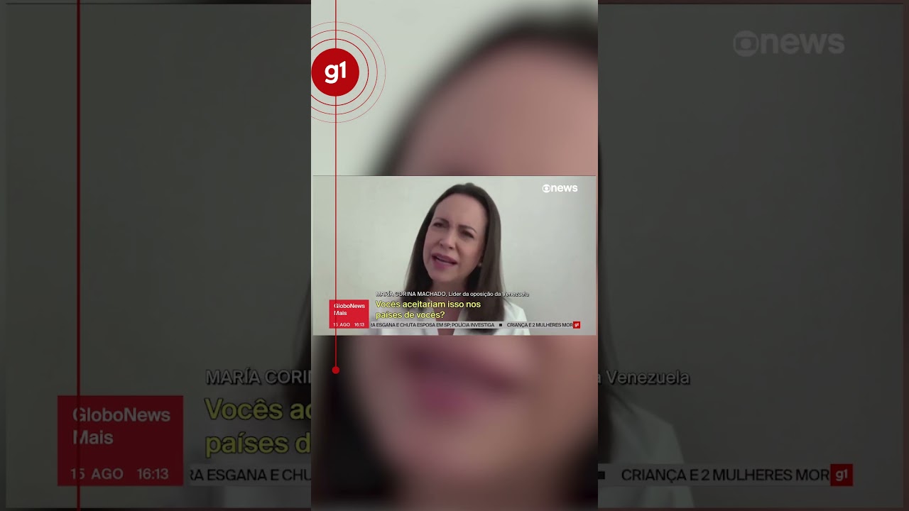 Pedir nova eleição é 'falta de respeito', diz principal opositora de Maduro #g1 #noticias