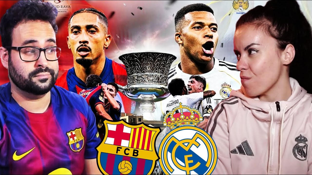 ¡BARÇA VS REAL MADRID! ¿QUIÉN LLEGA MEJOR? CARA a CARA con MI MUJER MADRIDISTA