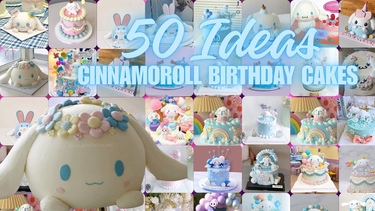 TOP 50 CINNAMOROLL BIRTHDAY CAKE IDEAS