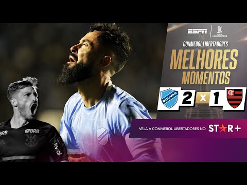 Gols e lances de Bolívar x Flamengo