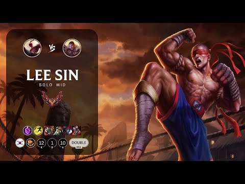 Lee Sin Mid vs Jayce - KR Grandmaster Patch 13.1