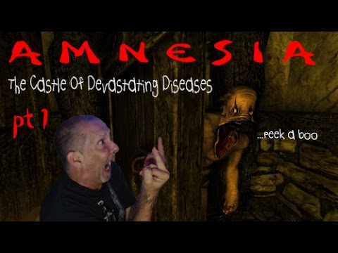 SCARY! AMNESIA CUSTOM STORYtime THE CASTLE OF DEVESTATING DISEASES pt 1