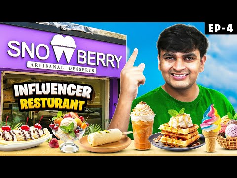 Trying SNOWBERRY Influencer Restaurant | Episode 4