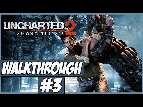 Uncharted 2: Among Thieves - Walkthrough Ep.3 w/Angel - Sneaky Sneaky!