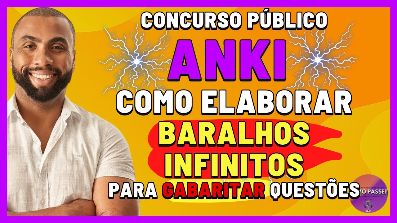 ANKI para Concurso Público | Como Elaborar Baralhos Infinitos e Gabaritar Questões