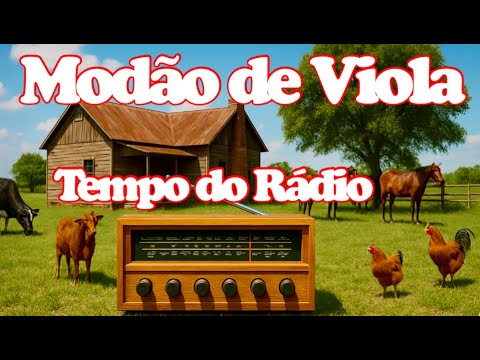 📟🎻 Tempo do Rádio a Pilha - Era MODÃO DE VIOLA e SERTANEJÃO RAIZ - época de Ouro do Caipira