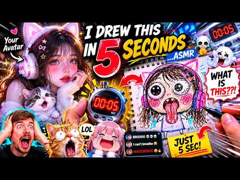Sketch ASMR LIVE 0604🤔 What Is This Drawing? Most Viewers Guess Wrong!
