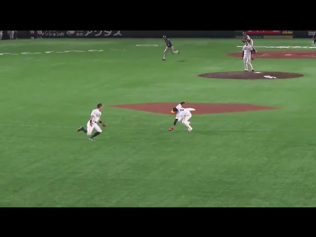 【5回表】美しすぎる!! ホークス・今宮の華麗な身のこなし!! 2017/5/25 H-M