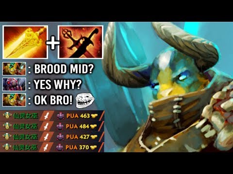 NEW WAY TO COUNTER BROOD EZ! Epic Radiance Elder Titan Mid 9 Min 500 DMG Crazy Fun Gameplay Dota 2