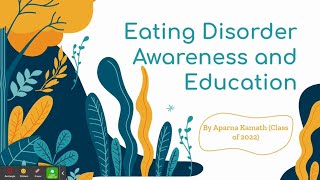 Eating Disorder Awareness and Education