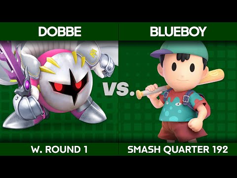 Smash Quarter 192 - Dobbe (Meta Knight) v Blueboy (Ness): Winners Round 1
