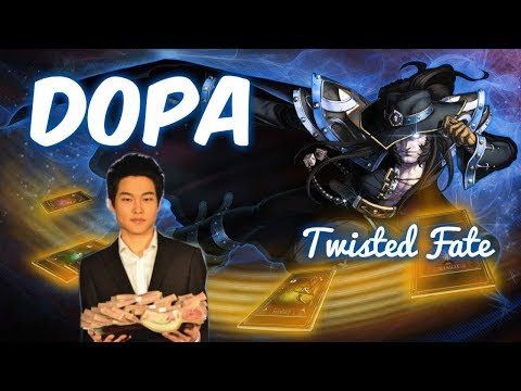 Dopa TWISTED FATE vs SYNDRA | Rank 5 | Korea Challenger | v9.22