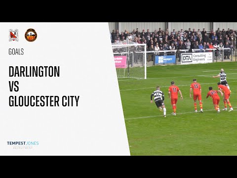 Goals: Darlington v Gloucester City