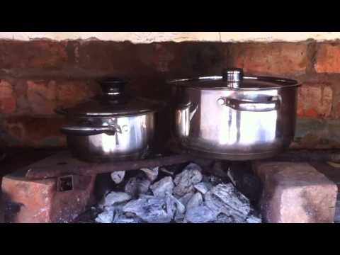Cooking dry fresh water fish in zambia  no Radiation