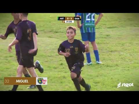 Gol Miguel | Artsul 0x3 Sampaio Correa | Camp. Metropolitano Sub 13 | 07/mai/2023