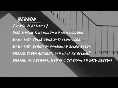 Aman RA ft Noh Salleh, Altimet - Berada (Lirik)