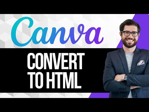 How to Convert Canva Website to HTML