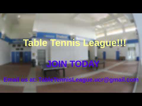 Table Tennis League Promotional Video