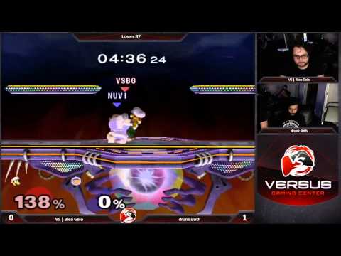 3/28/15 Versus Rumble 4 (Monthly) - VS | Blea Gelo  (Luigi) vs Drunk Sloth (ICs)