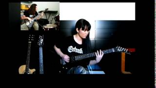 Severe Torture - Mutilation of the Flesh (guitar/bass cover by Isa Moriki and Pedro Finoti)