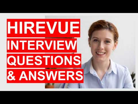 HIREVUE面試問題、技巧和答案!如何通過HireVue面試! (HIREVUE Interview Questions, Tips and Answers! How to PASS a HireVue Interview!)