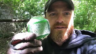 Where To Metal Detect In The Woods - OLD Homesite Dump Found!