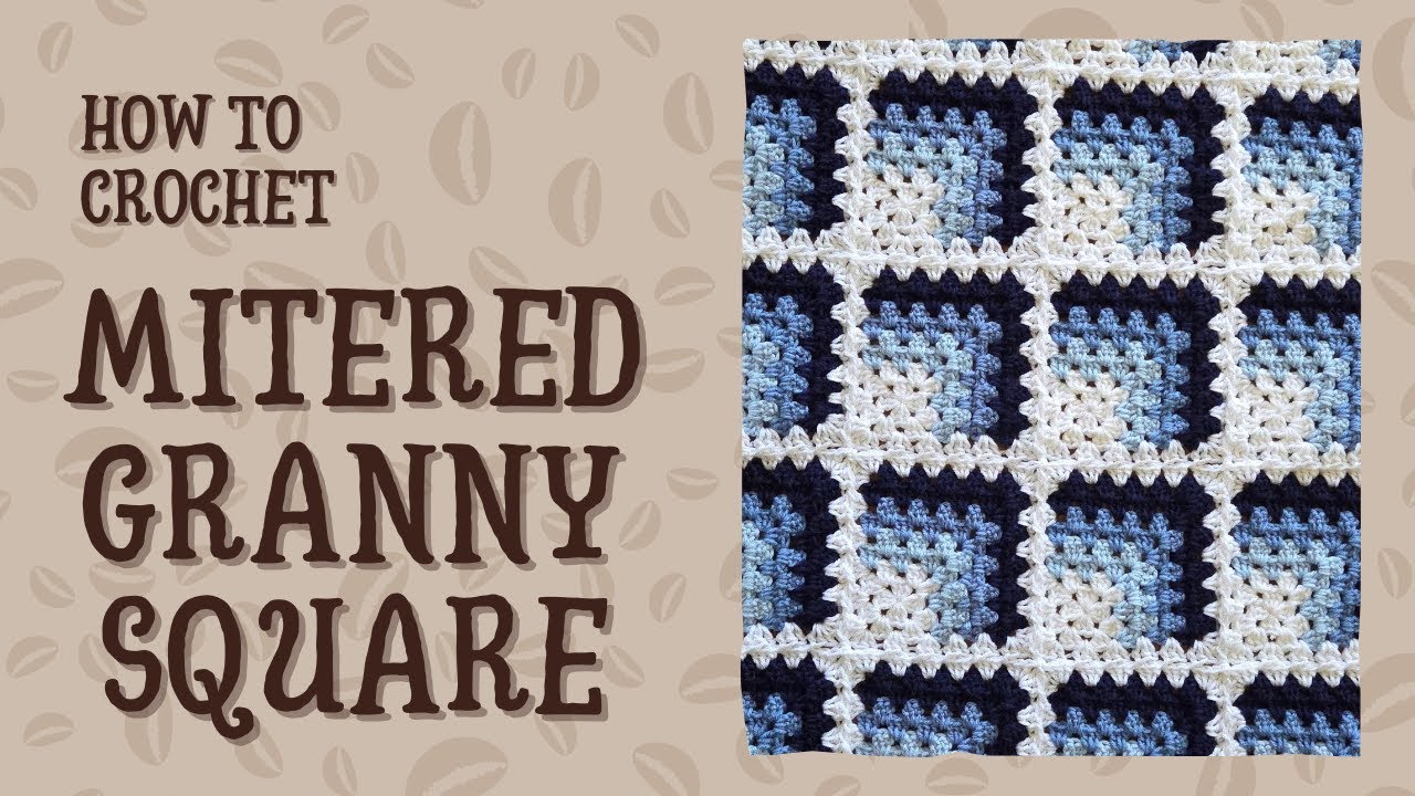Granny Square crochet tutorial  💕 FREE pattern PDF 💕 3D Optical Illusion
