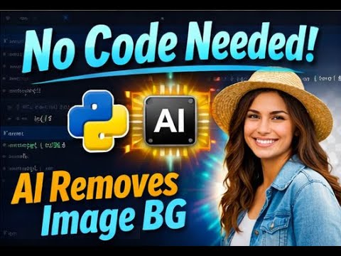 Remove Background From Images Using Ai In Python Zero Code Tutorial