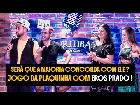 EROS PRADO VIRALIZA COM JOGO DA PLAQUINHA COM CASAL