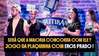 EROS PRADO VIRALIZA COM JOGO DA PLAQUINHA COM CASAL