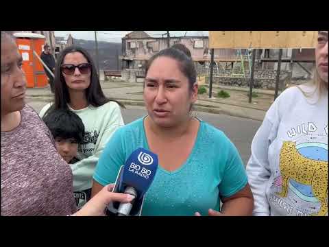 Damnificados de Penco y Tomé esperan ayudas y acusan retrasos en beneficios tras incendios