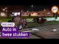 Niets meer van auto over na zwaar ongeval