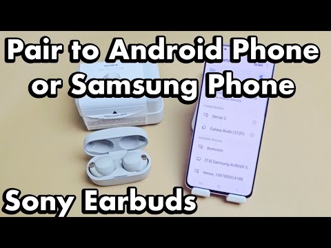 Sony Earbuds: How to Pair to Android or Samsung Phone via Bluetooth + Tips