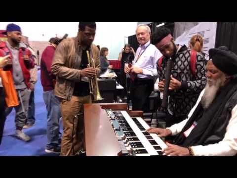 Dr. Lonnie Smith and Cory Henry jam (pt.1)
