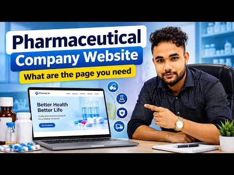 Pharmaceutical ecommerce website, live client project