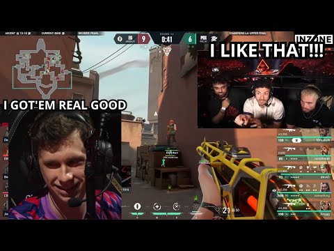 Tarik Reacts to PRX Knife Kill🔪for REVENGE vs EG in Upper Finals | Valorant Champions 2023 #vct