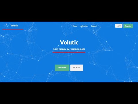 Без вложений! Новинка! Volutic Аналог Clicksgeniy заработок криптовалюты на просмотре писем