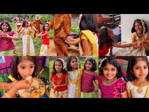 #OnamSongVideo ചെയ്യുന്നതിനിടയിൽ ഉള്ള കഷ്ടപ്പാടുകൾ #മഴപെയ്ത് എല്ലാം കുളമാക്കി #BehindTheScene #Tiya