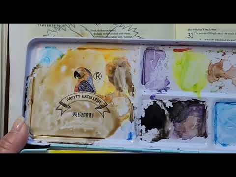 Bible Art Journal "The Lion"