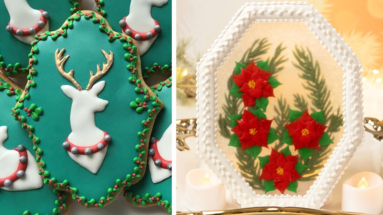 Amazing Decorated Christmas Cookie Ideas 🎄