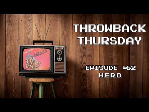 H.E.R.O. Atari 2600 Gameplay (Throwback Thursday - Episode 62)
