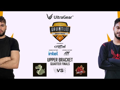 TEAM SNAKES (PAK) VS TEAM VALOR (IND) | TEC GAUNTLET SEASON 4 | PLAYOFFS | UB QF | BO3