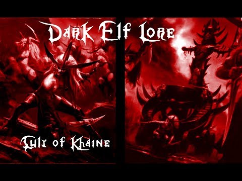 Total War: Warhammer Dark Elf Lore The Cult of Khaine, Units and Structure