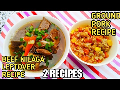 GROUND PORK WITH MIXED VEGETABLES