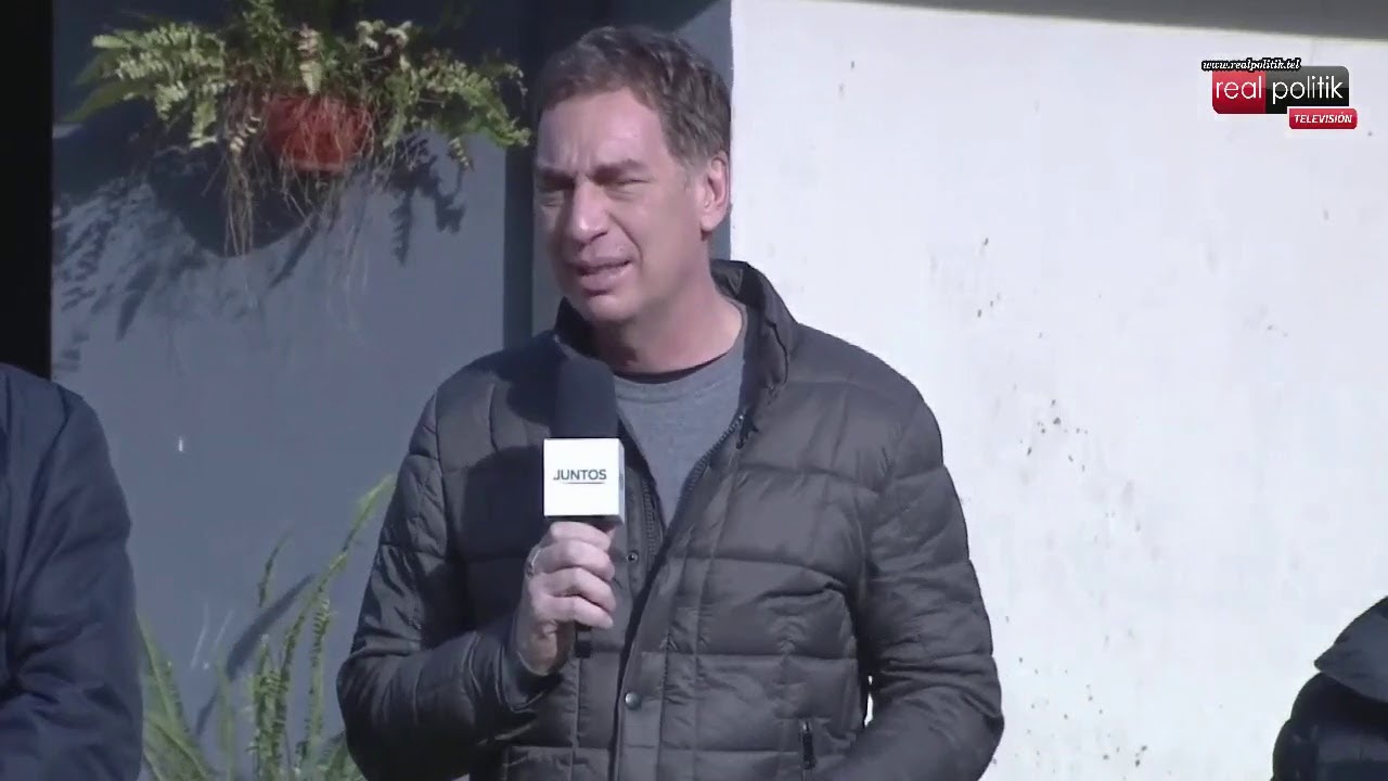 Diego Santilli: "Nuestra propuesta es terminar con las tomas, los transas y los delincuentes"