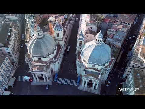Roma Praça do Popolo 4K