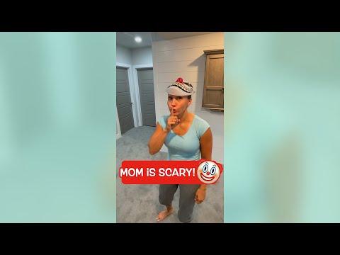 MOM is SCARY! 🤡 #shorts