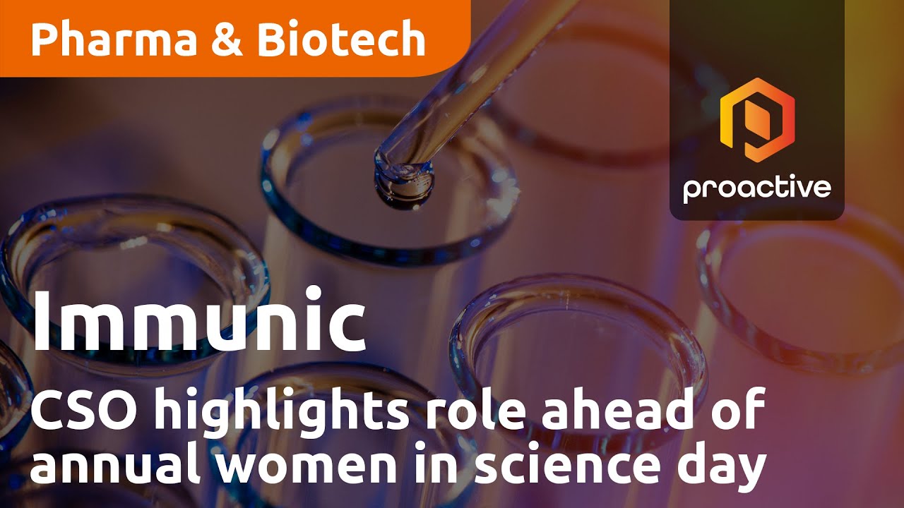 Immunic CSO highlights her role ahead of International Day of Women and Girls in Science