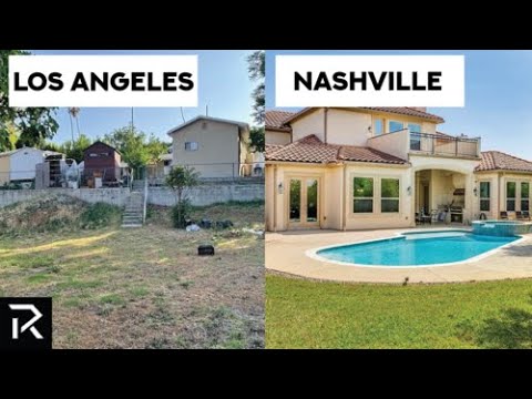 Here's What A $1 Million Dollar House Looks Like In Los Angeles Vs. Nashville